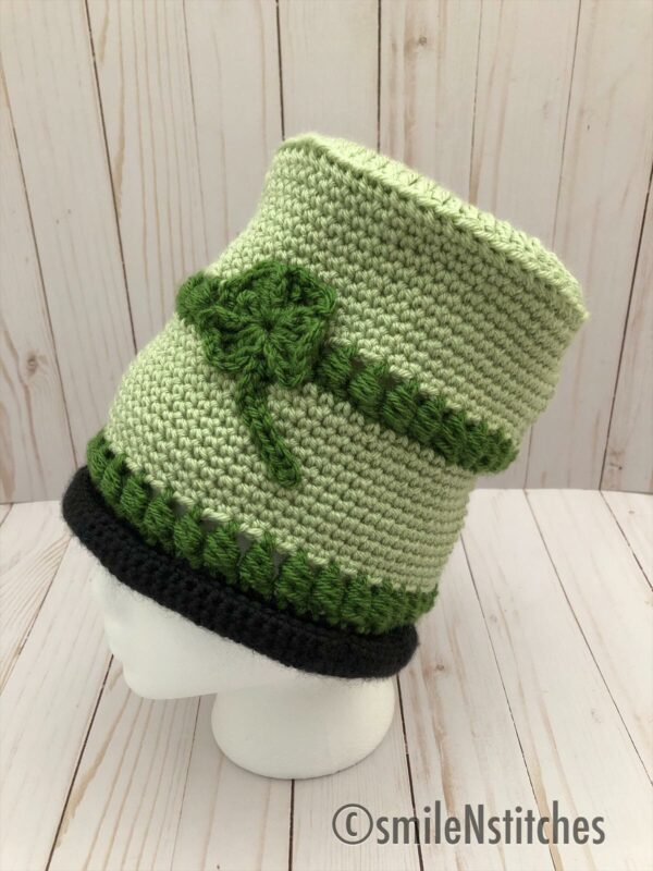 Free Crochet Pattern Fun And Festive Top Hat For St Patrick S Day
