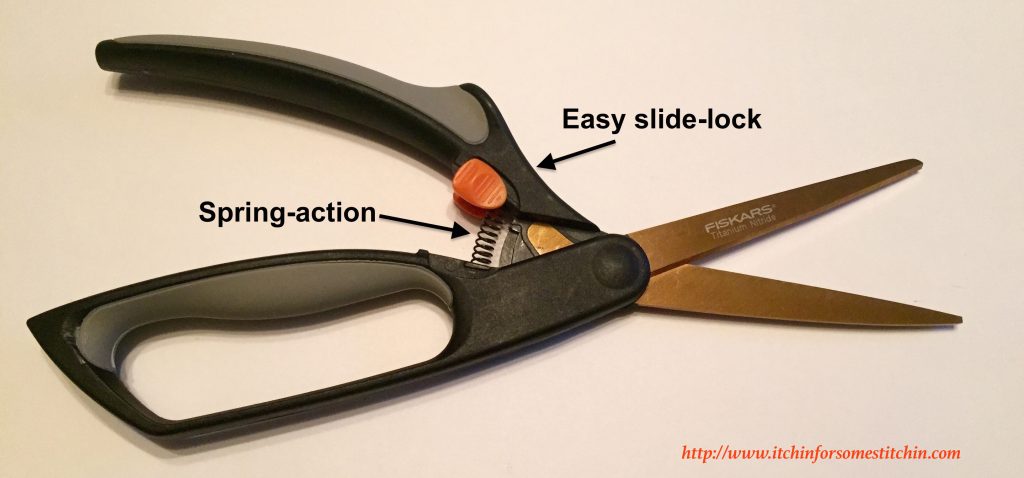 Fiskars Spring-Action Fabric Scissors Review | A Sewist's Perspective