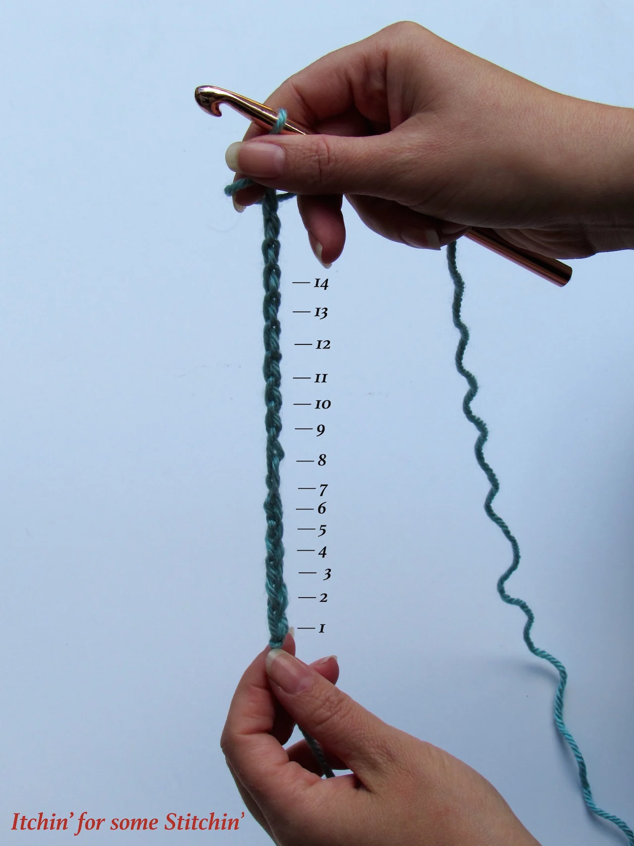 How to Crochet a Foundation Chain