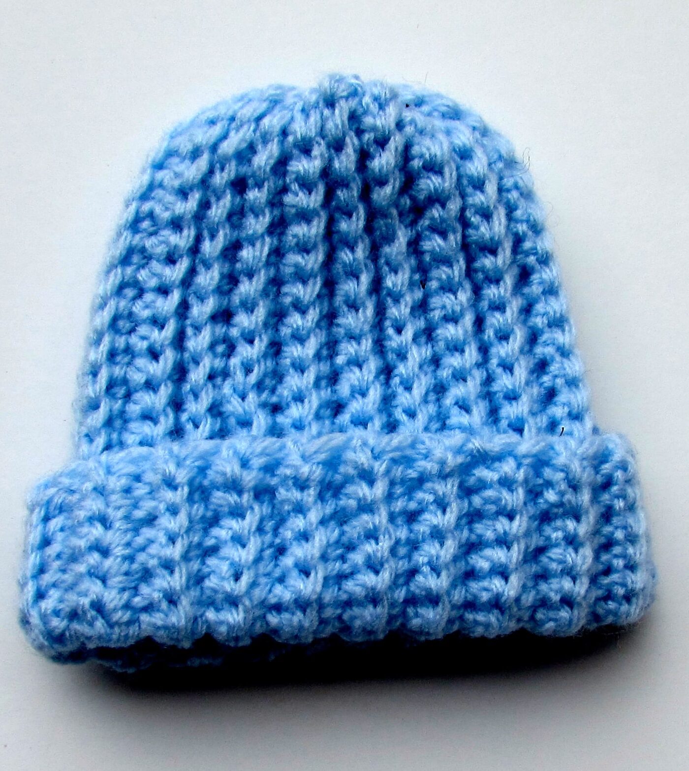 Ribbed Crochet Baby Beanie Pattern Itchin' for some Stitchin'