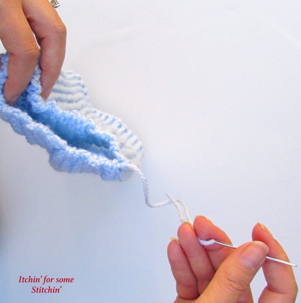Crochet Ribbed Baby Beanie Pattern by www.itchinforsomestitchin.com