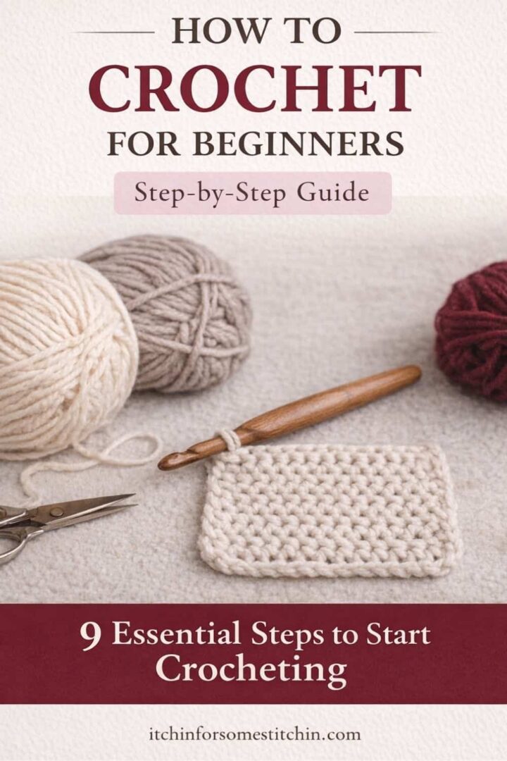How to Crochet for Beginners (Step-by-Step Guide)