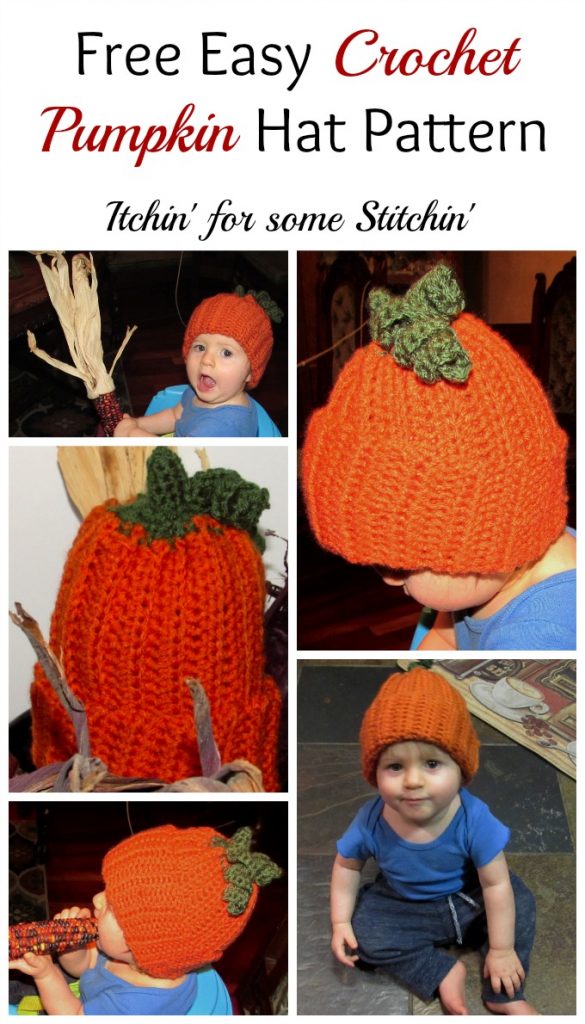 Cute and Cozy: Crochet Pumpkin Baby Beanie Pattern for Your Little Pumpkin