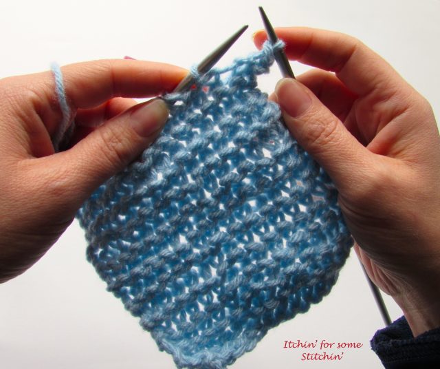 How to Bind Off in Knitting Step 3b by Itchin' for some Stitchin'