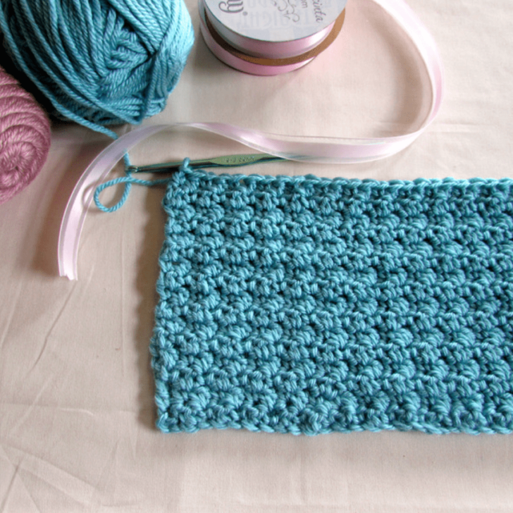 Free Crochet Seed Stitch Baby Blanket Pattern Thick N' Soft Creations
