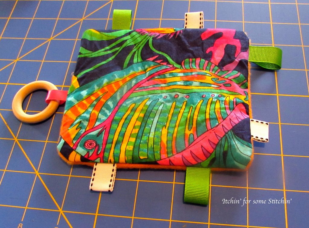 How to Make a Simple DIY Crinkle Taggie Toy ITCHIN' FOR SOME STITCHIN'