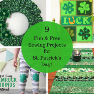 St. Patrick's Day Sewing Projects Roundup by http://www.itchinforsomestitchin.com