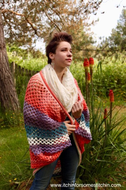 Craft Your Style with the free Boho Goddess Kimono Cardigan Crochet Pattern