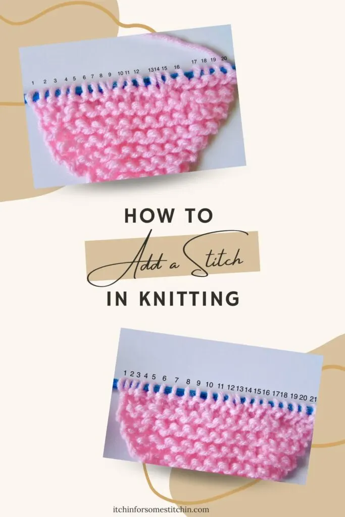 How to Add a Stitch in Knitting_pin 1