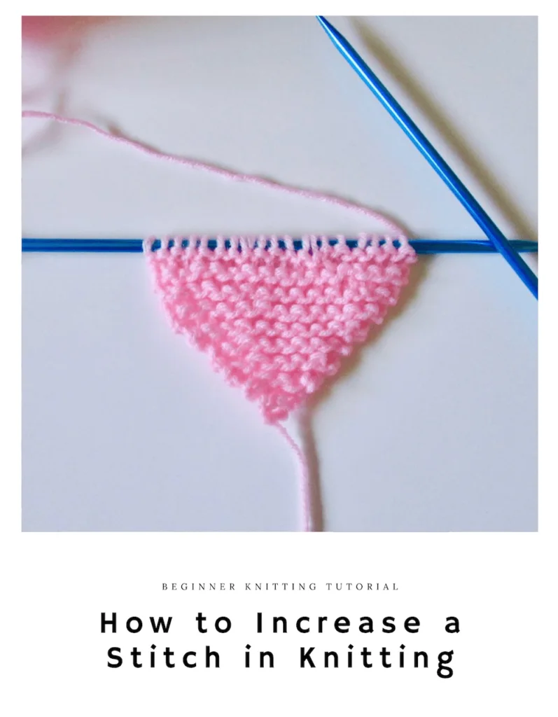 KFB: How to knit front and back [step-by-step tutorial for beginners]