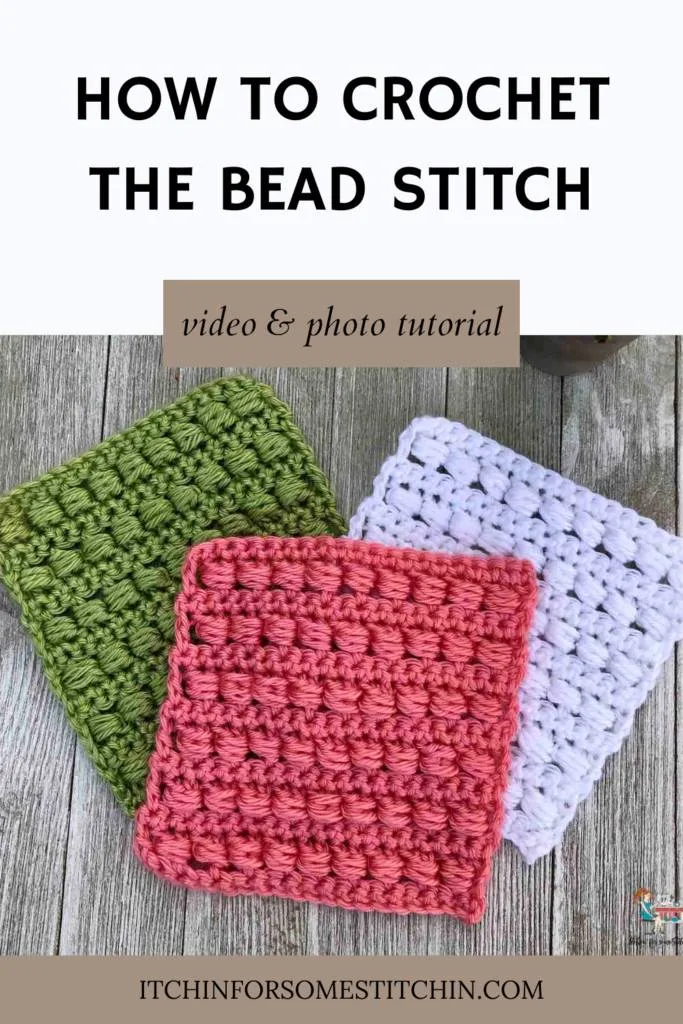 How to Crochet the Bead Stitch Tutorial_pin 2