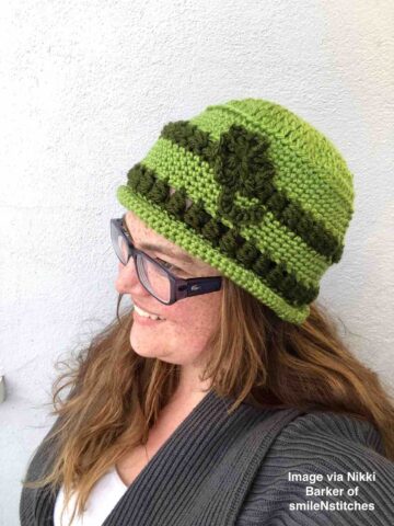 St. Patrick's Day Crochet Bowler Hat Pattern by www.itchinforsomestitchin.com