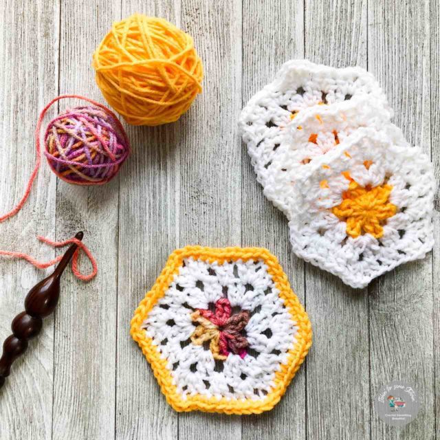 granny hexagon doll pattern