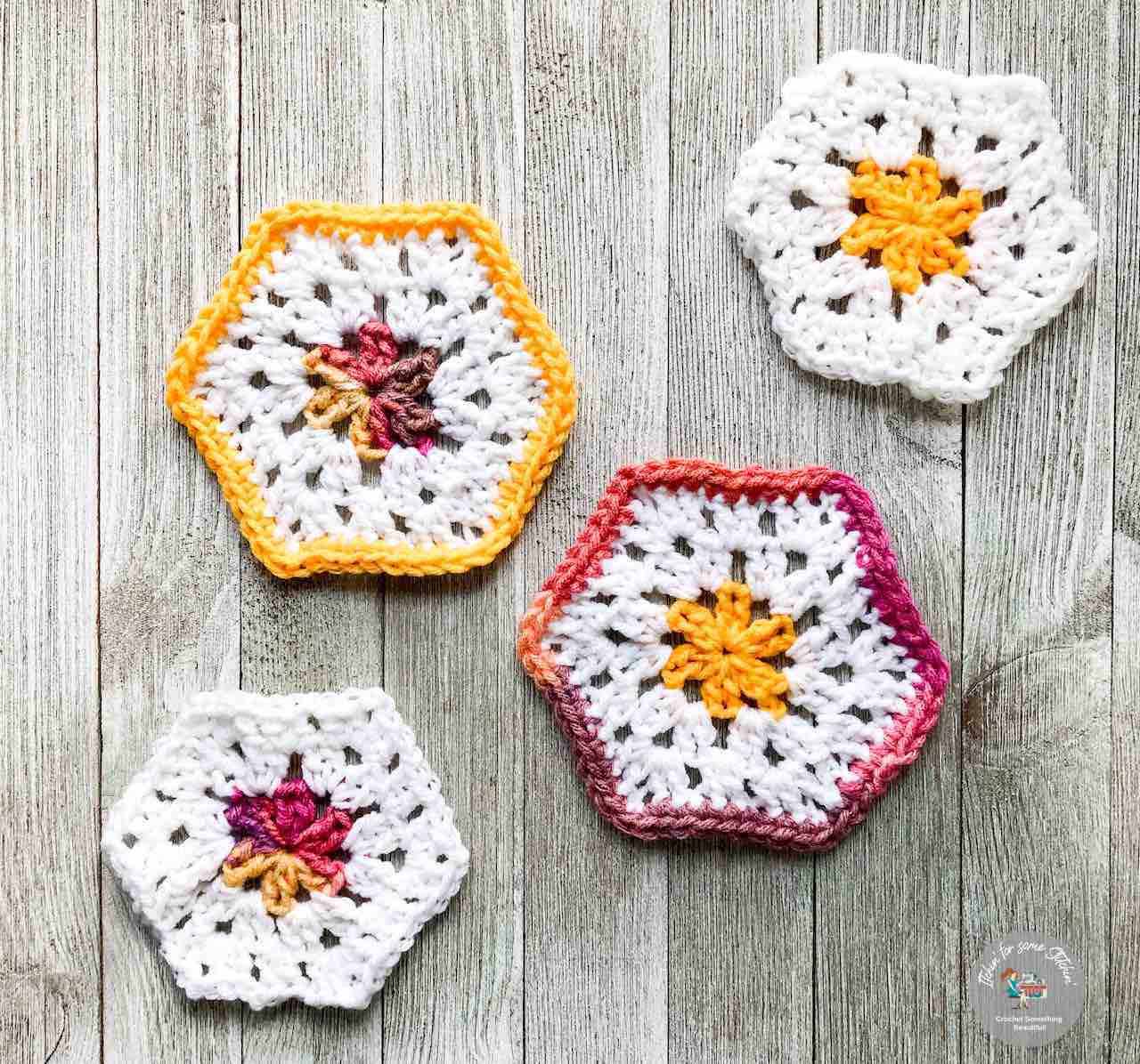 granny hexagon doll pattern