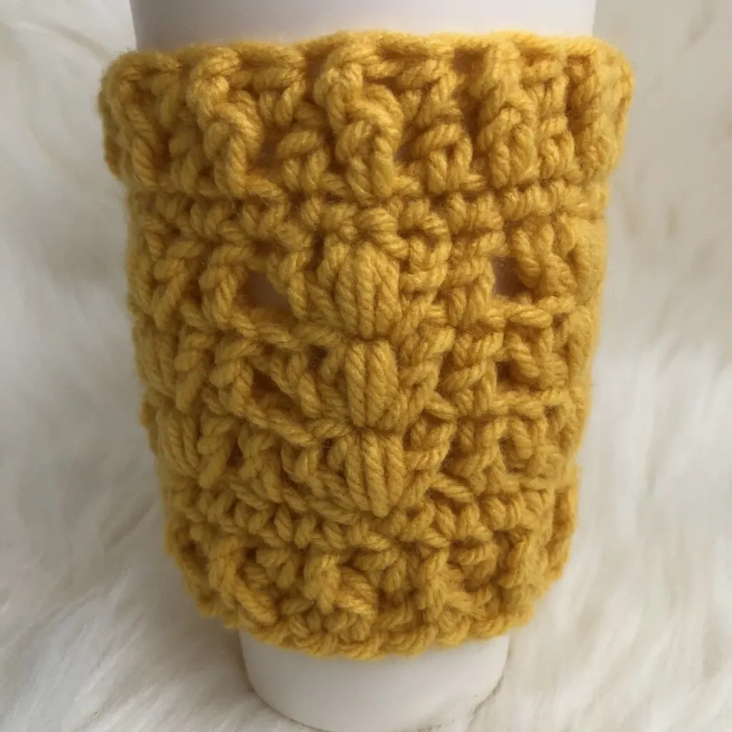 crochet enikorn cozy cup