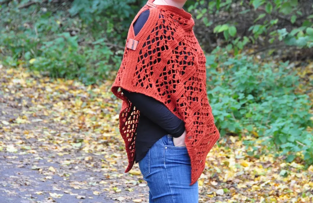 crochet picante wrap