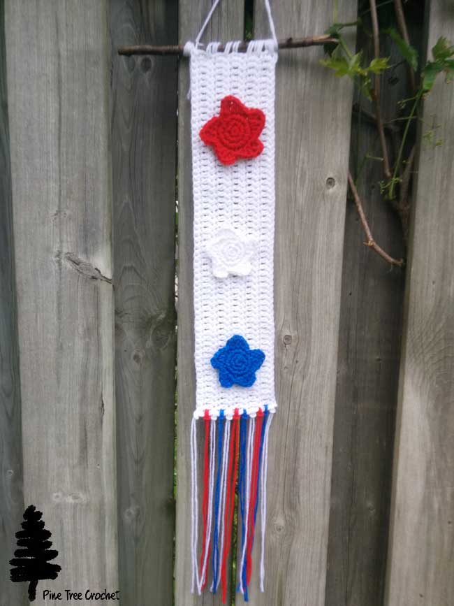 patriotic wall hanging