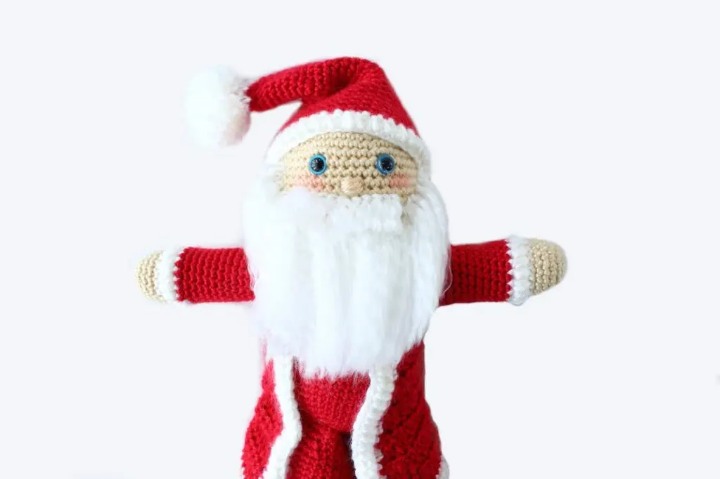 Crochet Santa CLaus Plushie