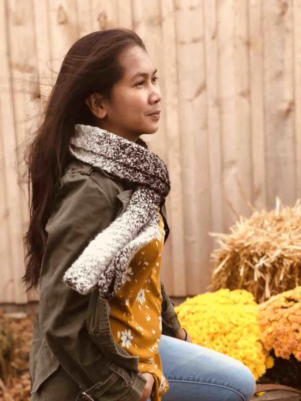 Stepping Stones Unisex Scarf