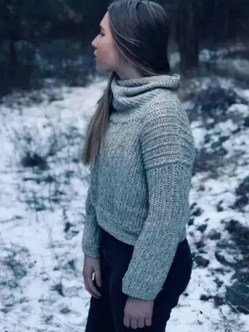 Crochet Turtleneck Free Pattern