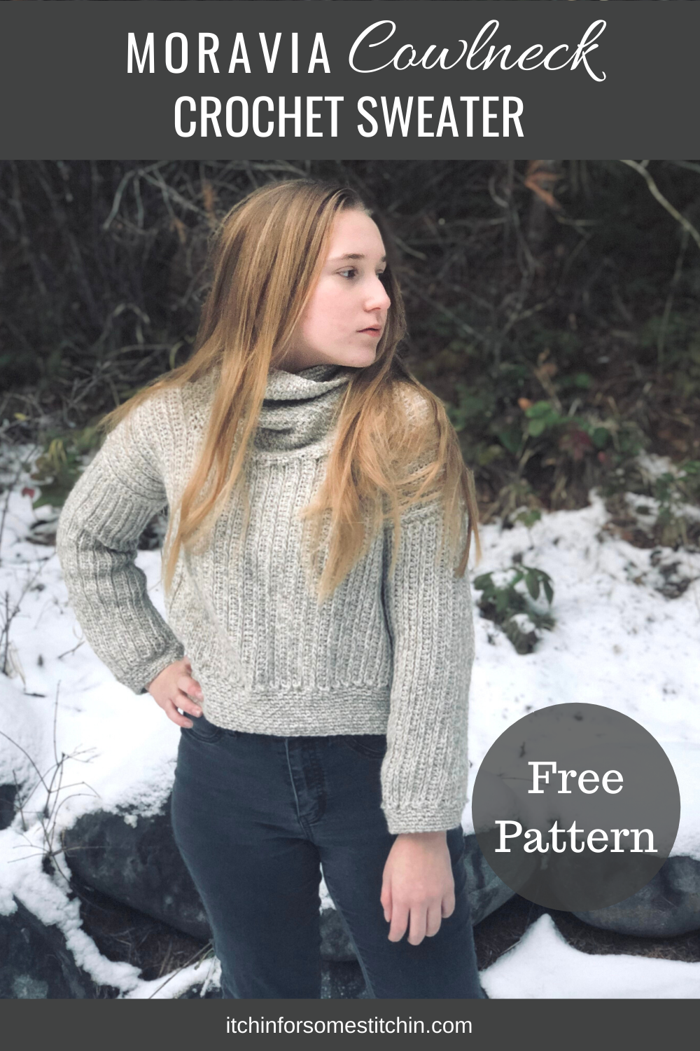 Free Crochet Pattern: Moravia Cowlneck Sweater - Cozy Comfort Meets ...