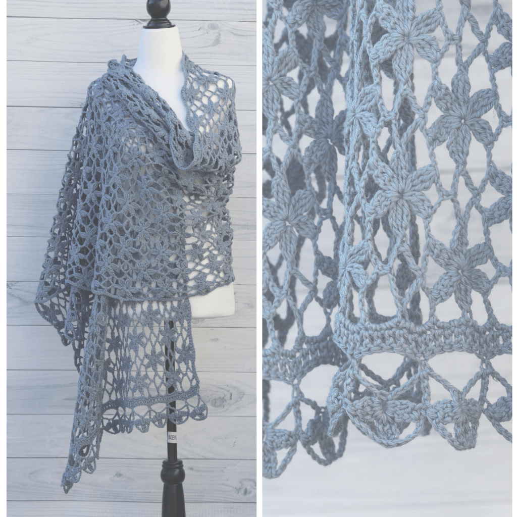The Orchid Shawl by Rich Textures Crochet
