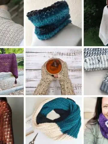 Fall Into Autumn Crochet Pattern Collage