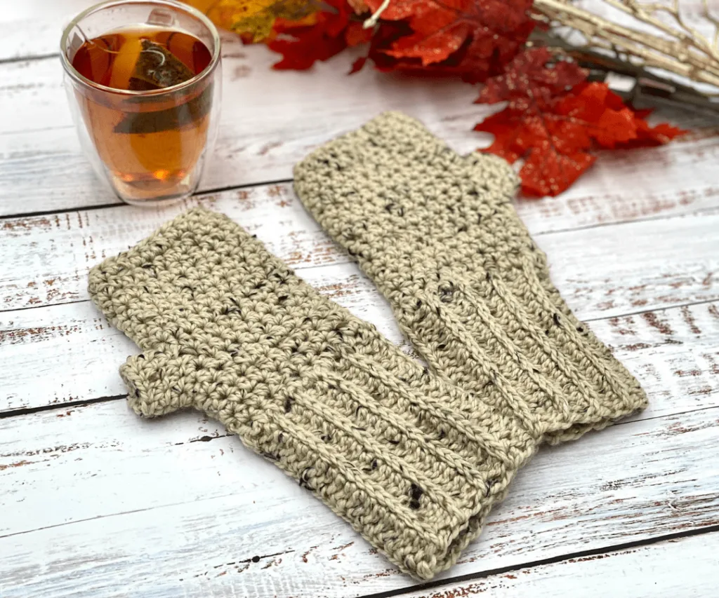 The Galloway Crochet Gloves by Through the Loop Yarn Craft