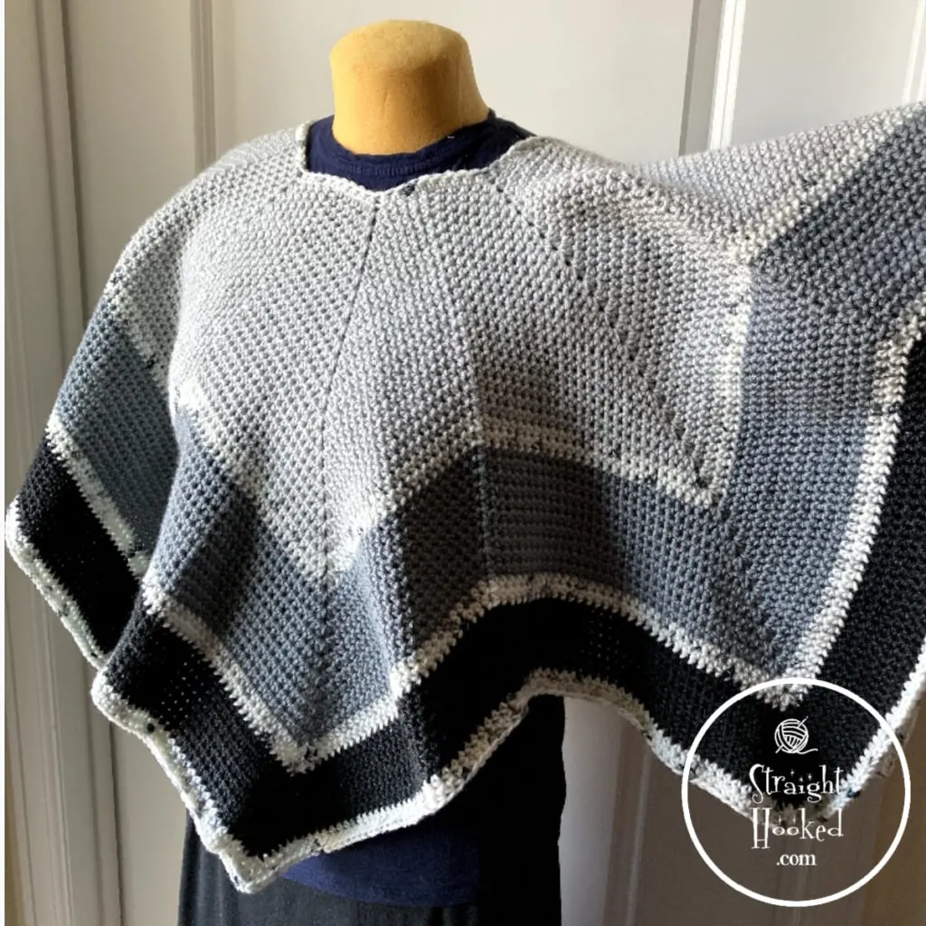 The Perfect Poncho by Straight Hooked