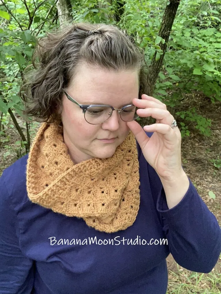 The Kenton Crochet Cowl by Banana Moon Studio