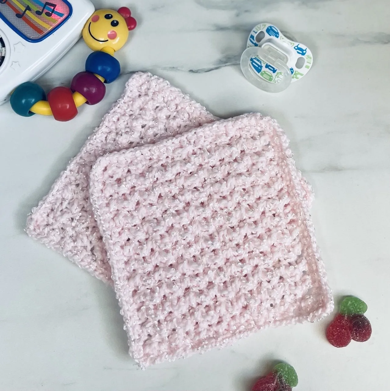 Preemie Crochet Bonding Squares