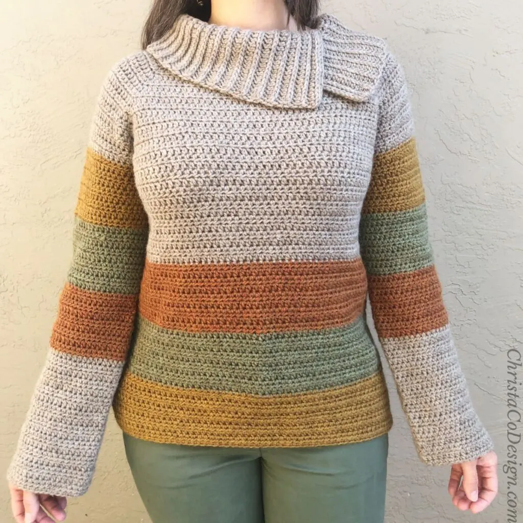 The Heather Sweater by Christa Co.. Designs
