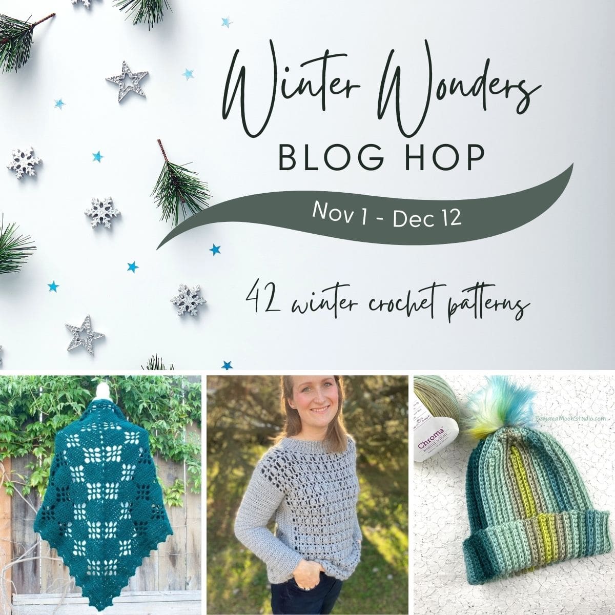 42 Crochet Patterns for Winter