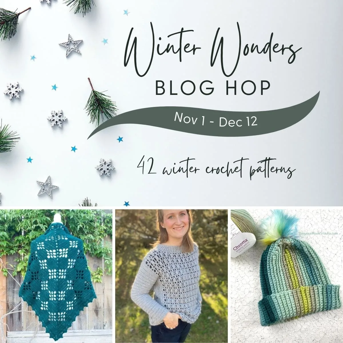 42 Crochet Patterns for Winter