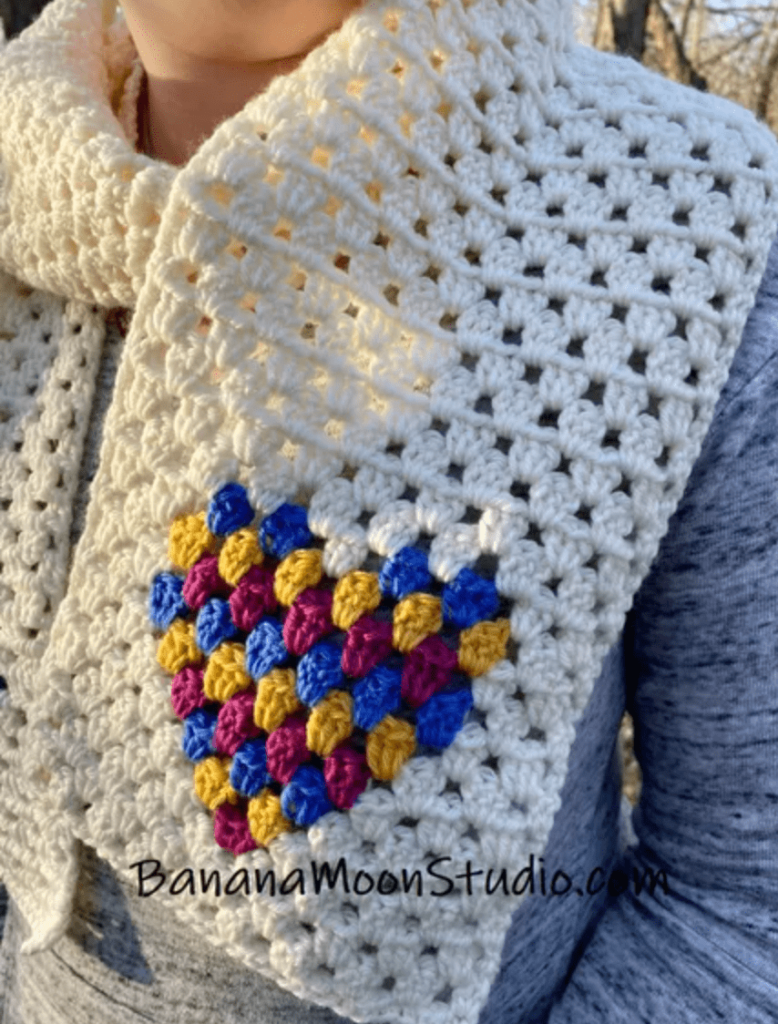 Heartbeat Scarf by Banana Moon Studio