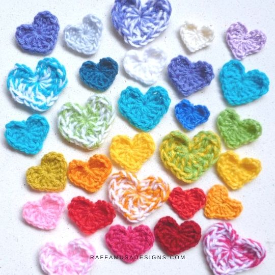 Small Heart Applique By Raffamusa