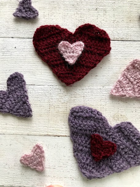 Heart Appliqué in 3 Sizes Heart Appliqué in 3 Sizes By Desert Blossom Crafts