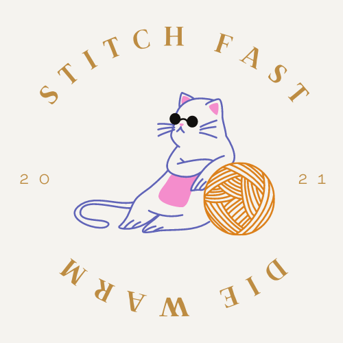 Stitch Fast, Die Warm Logo