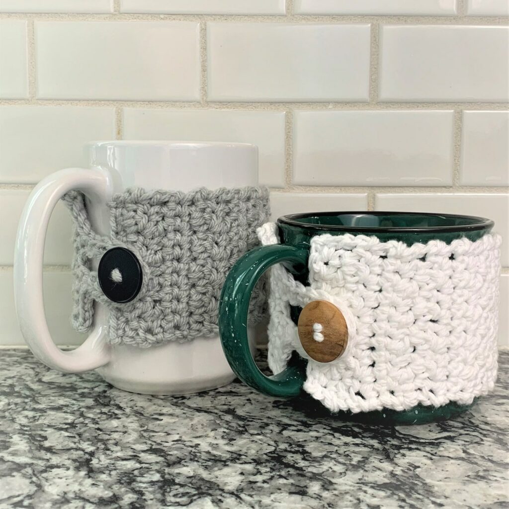 Crochet Barista Mug Cozy Pattern by