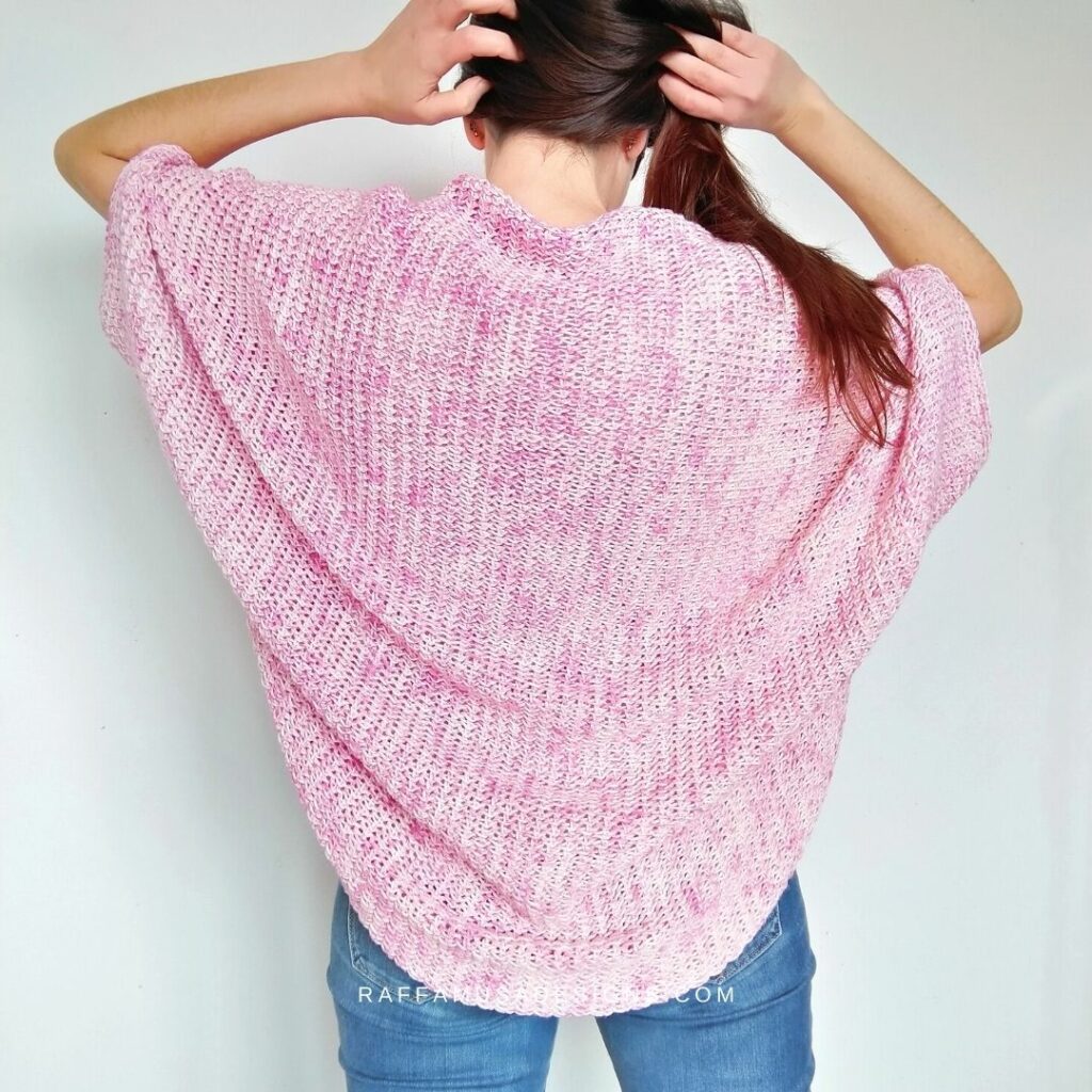 Comfy Crochet Cocoon Shrug by Raffamusa Designs