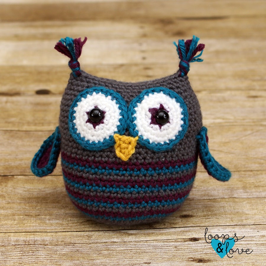 Owl Crochet Amigumuri by Loops and Love Crochet