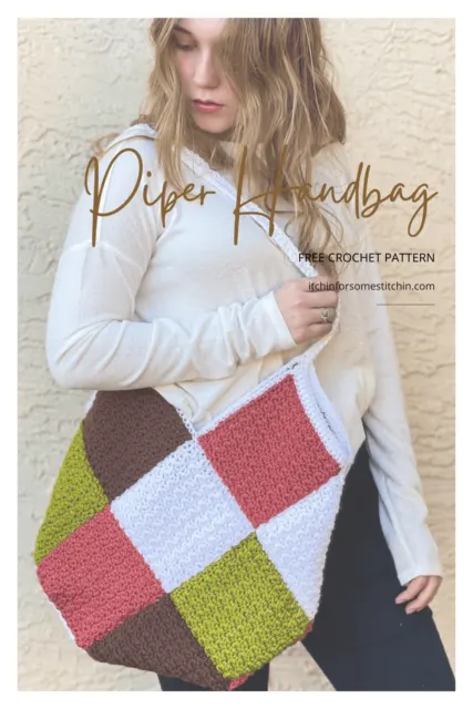 Piper Patchwork Crochet Handbag - Free Pattern