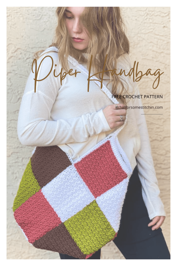 Free Crochet Pattern: Piper Patchwork Handbag - Stylish and Unique