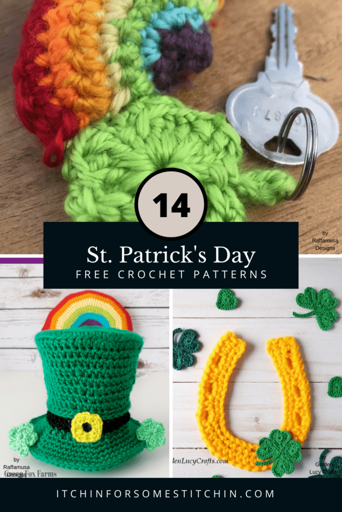 St. Patrick's Day Crochet Pattern Collection by Itchin' for some Stitchin'