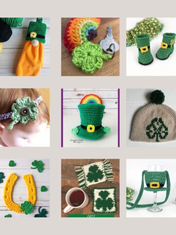 St. Patrick's Day Crochet Pattern Collection by Itchin' for some Stitchin'