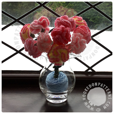 Bouquet of Carnations By Hooked on Patterns