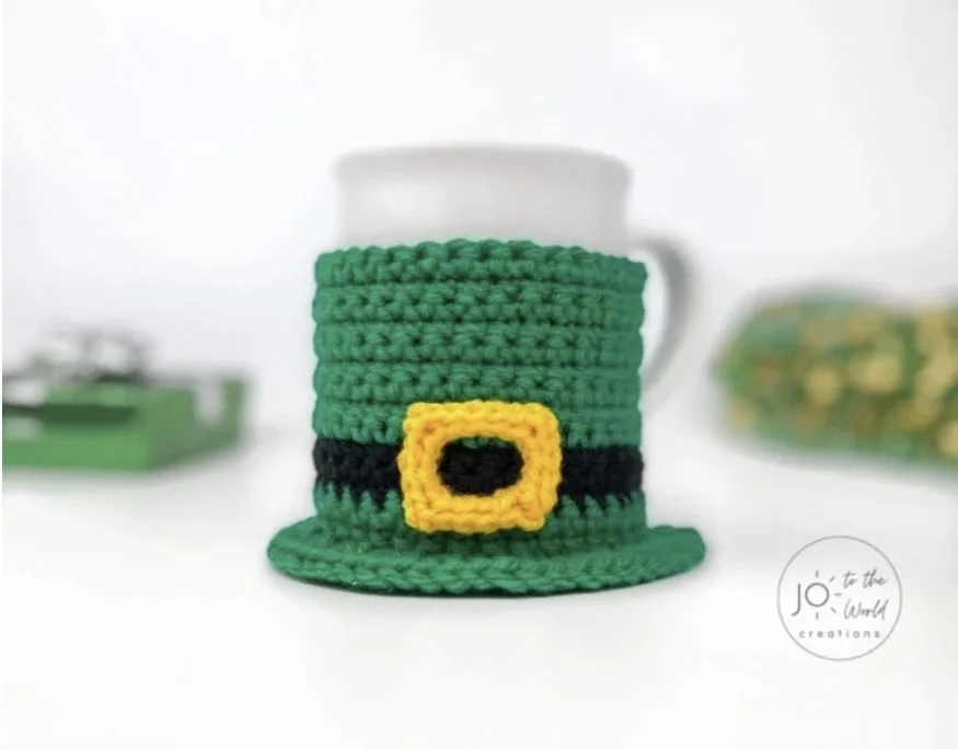 St. Patrick's Day Mug Cozy By Jo to the World