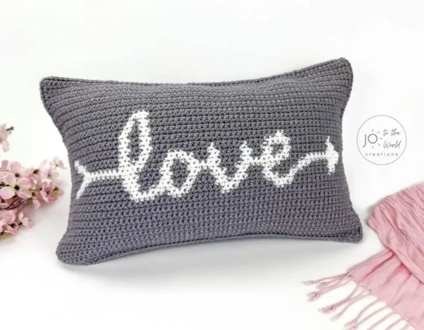 Love Pillow Cover By Jo to the World
