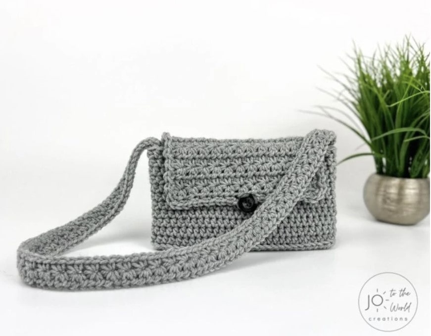 Star Flap Crochet Purse By Jo to the World