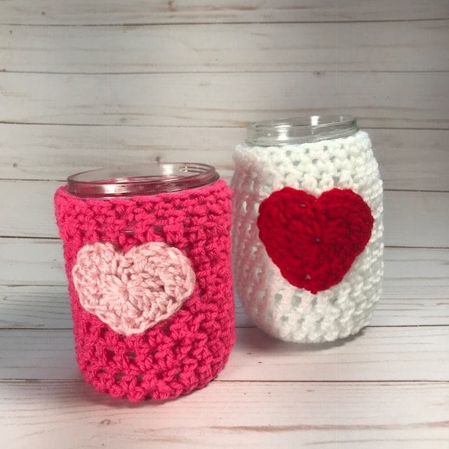 Mason Jar Cozy by Carroway Crochet